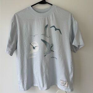 Taylor Swift Sky Blue Bird Graphic Tee